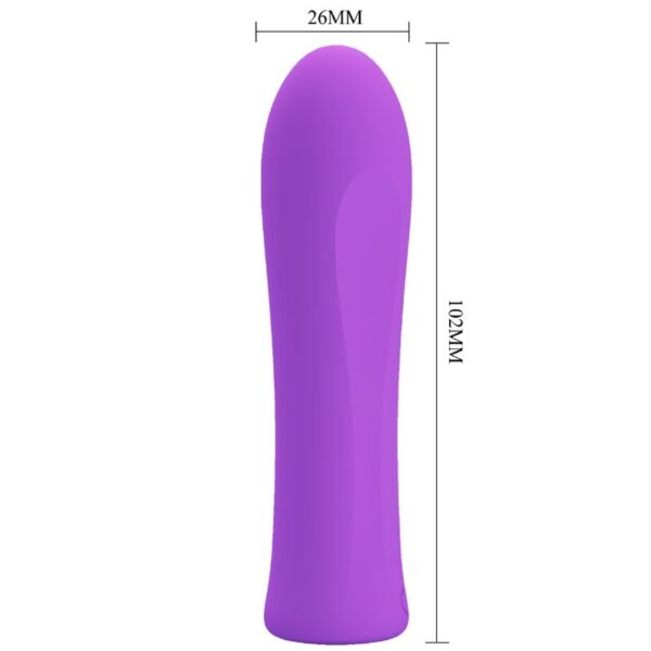 Pretty Love Alfreda — Bullet Vibrator, Rechargeable, Purple — Bullet Vibrators — view 6