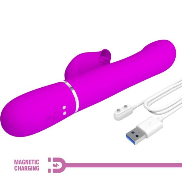 Pretty Love — Rabbit Vibrator, Rechargeable, Violet — Rabbit Vibrators — view 9