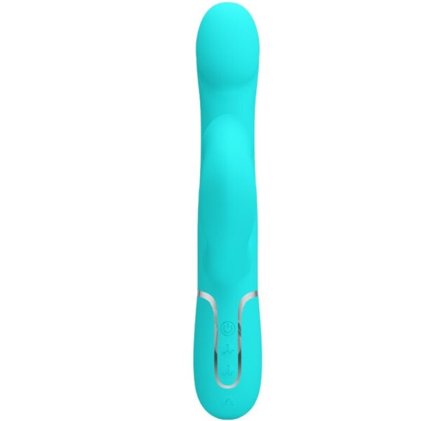 Pretty Love — Rabbit Vibrator, Rechargeable, Aqua Green — Rabbit Vibrators — view 2