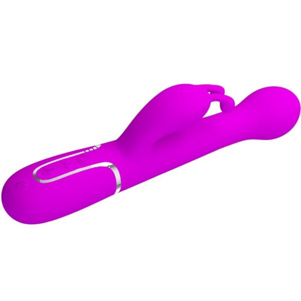 Pretty Love Dejon — Thrusting Vibrator, Rechargeable, Violet — Rabbit Vibrators — view 8