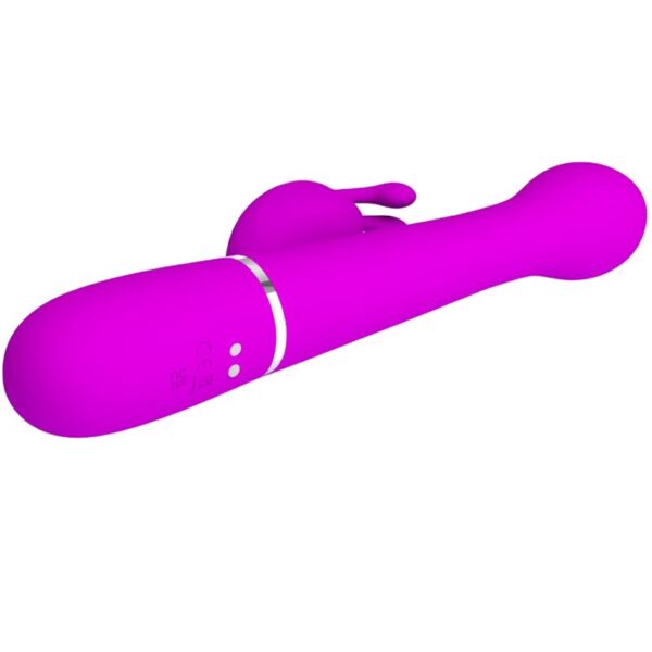 Pretty Love Dejon — Thrusting Vibrator, Rechargeable, Violet — Rabbit Vibrators — view 7