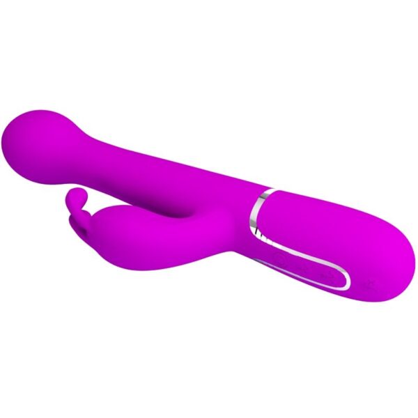 Pretty Love Dejon — Thrusting Vibrator, Rechargeable, Violet — Rabbit Vibrators — view 6
