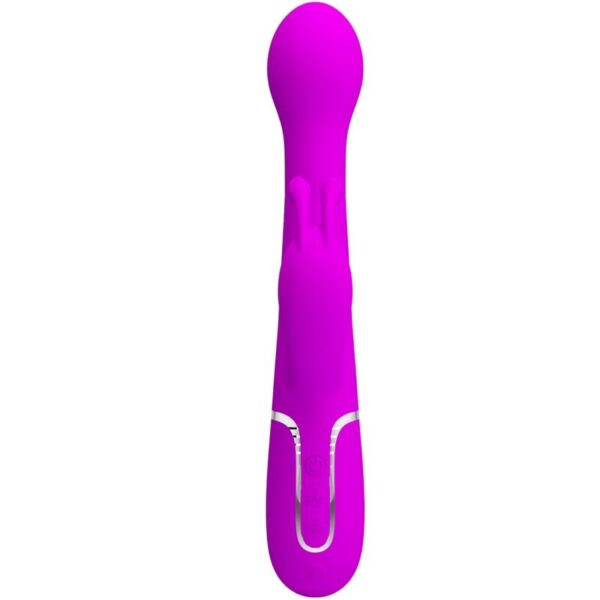 Pretty Love Dejon — Thrusting Vibrator, Rechargeable, Violet — Rabbit Vibrators — view 4