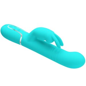Pretty Love Coale — Thrusting Vibrator, Rechargeable, Aqua Green — G-Spot Vibrators — view 3