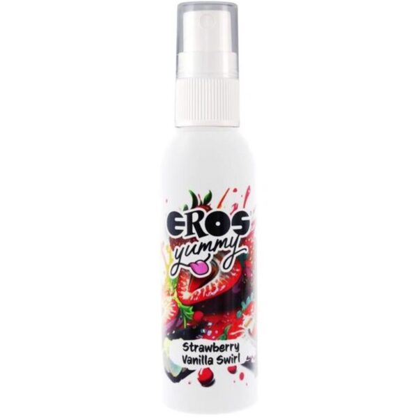 Eros Yummy — Flavoured Body Spray, 50 ml, Strawberry Vanilla — Aphrodisiacs & Edibles