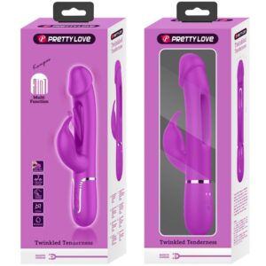 Pretty Love Kampas — Rabbit Vibrator, Rechargeable, Fuchsia — Rabbit Vibrators — view 2