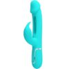 Pretty Love Kampas — Rabbit Vibrator, Rechargeable, Aqua Green — Rabbit Vibrators