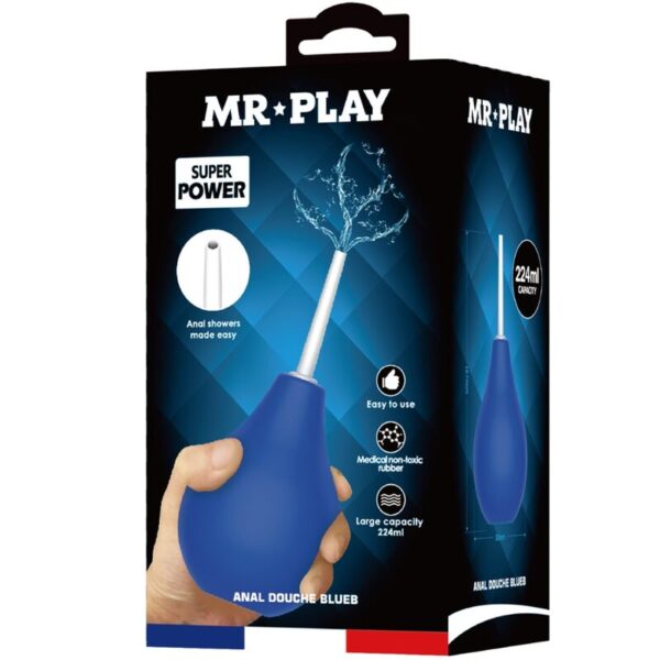 Mr Play Blueb — Anal Douche, 224 ml, Blue — view 2