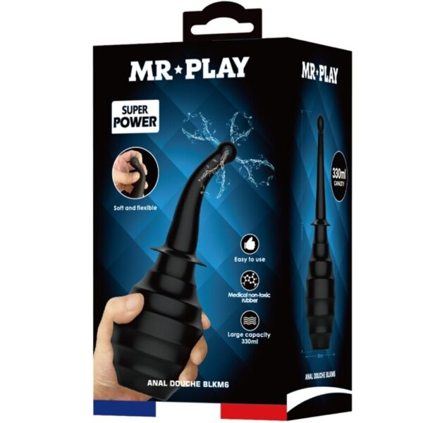Mr Play BLKM6 — Anal Douche, Black — view 4