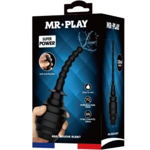 Mr Play BLKM7 — Anal Douche, Black — view 3