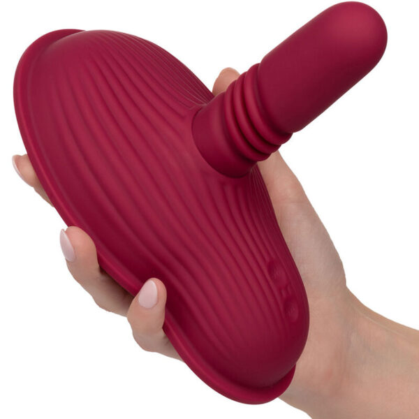CalExotics Dual Rider — Thrusting Vibrator, Remote Control, Red — Handheld Massagers — view 8