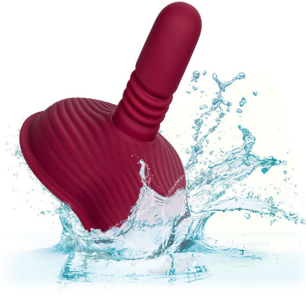 CalExotics Dual Rider — Thrusting Vibrator, Remote Control, Red — Handheld Massagers — view 6