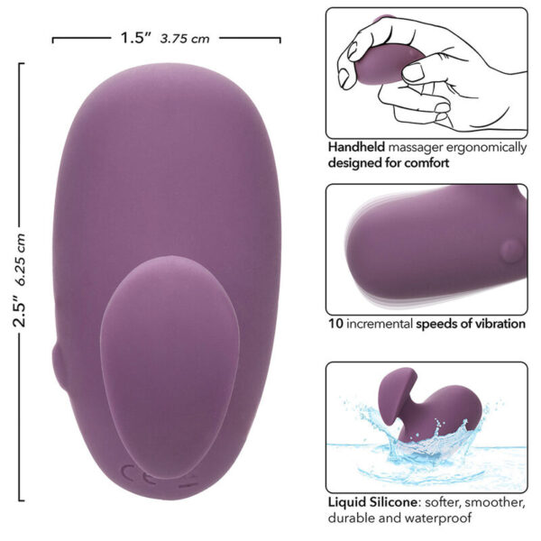 CalExotics Mod Touch — Personal Massager, Rechargeable, Purple — Clitoral Stimulators — view 10