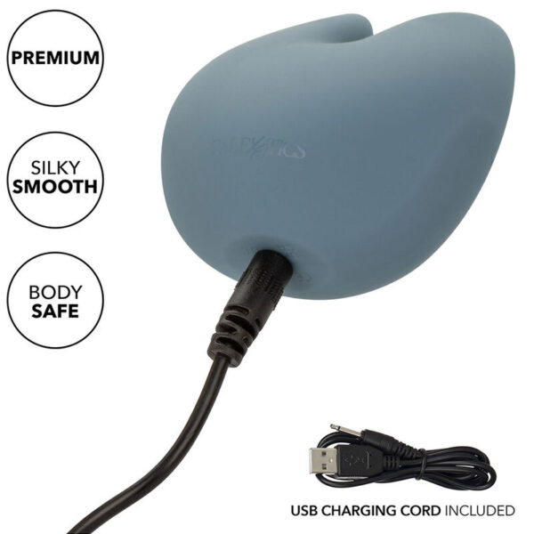 CalExotics Mod Curve — Vibrator, Rechargeable, Blue — Clitoral Stimulators — view 5