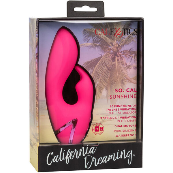CalExotics So. Cal Sunshine — Rabbit Vibrator, Fuchsia — Rabbit Vibrators — view 11