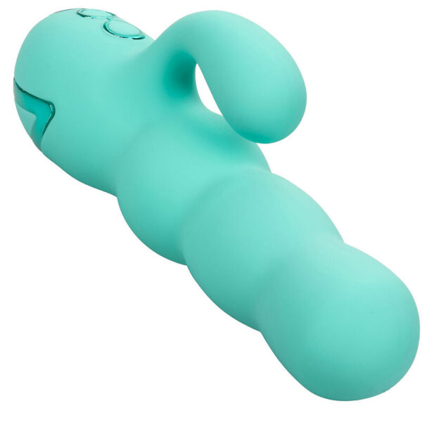 CalExotics Del Mar Diva — Rabbit Vibrator, Aqua Green — Rabbit Vibrators — view 5