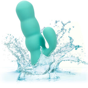 CalExotics Del Mar Diva — Rabbit Vibrator, Aqua Green — Rabbit Vibrators — view 4