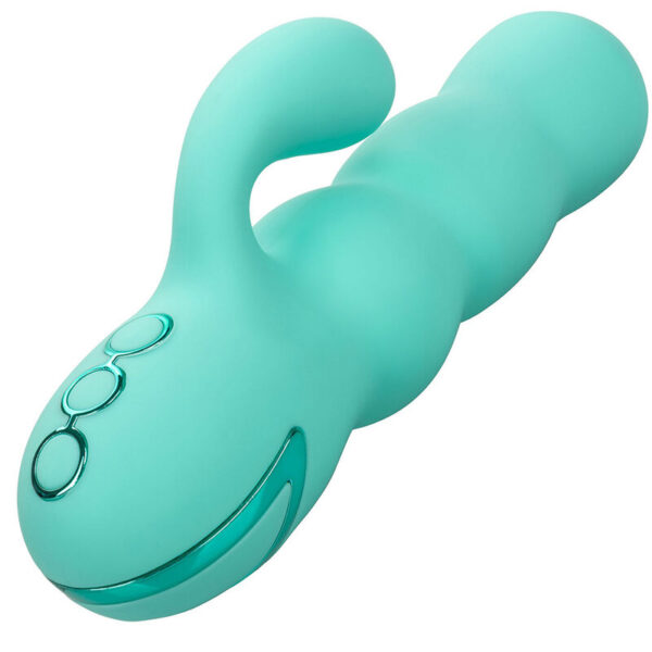 CalExotics Del Mar Diva — Rabbit Vibrator, Aqua Green — Rabbit Vibrators — view 3