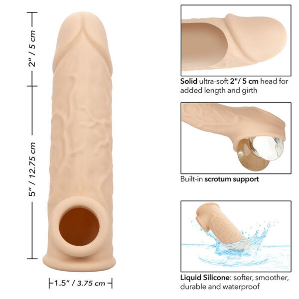 CalExotics Performance Maxx 7 — Penis Sleeve, Light Skin — Penis Accessories — view 7