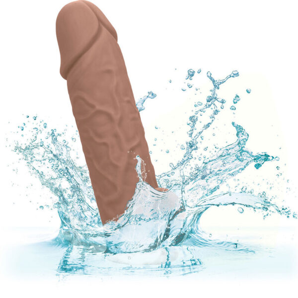CalExotics Performance Maxx 7 — Penis Sleeve, Brown Skin — Penis Accessories — view 2