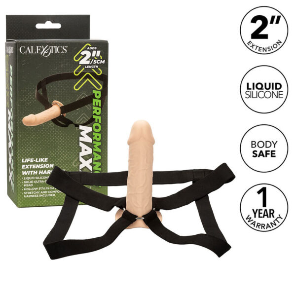 CalExotics Performance Maxx Harness — Penis Sleeve, Light Skin — Penis Accessories — view 16