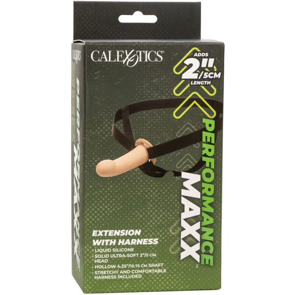 CalExotics Performance Maxx — Hollow Strap-On, 16 cm, Light — Hollow Strap-Ons — view 14