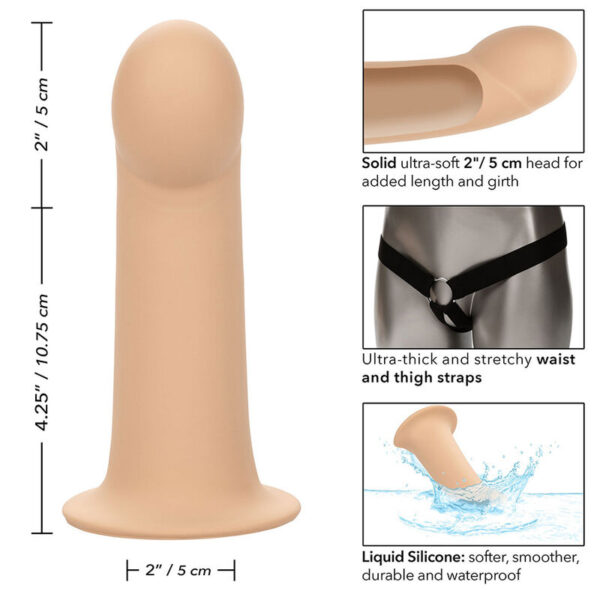 CalExotics Performance Maxx — Hollow Strap-On, 16 cm, Light — Hollow Strap-Ons — view 10