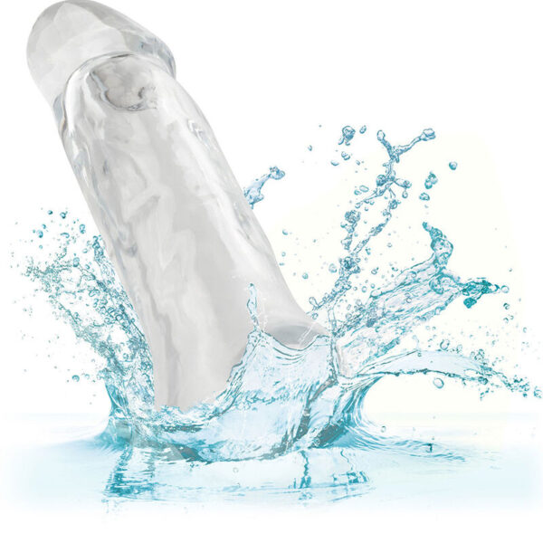 CalExotics Performance Maxx 6.5 — Penis Sleeve, Clear — Penis Accessories — view 3
