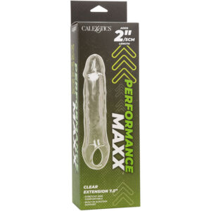 CalExotics Performance Maxx 7.5 — Penis Sleeve, Clear — Penis Accessories — view 2
