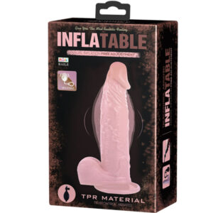 Baile — Inflatable Dildo, Suction Cup, 15 cm — Dildos — view 2