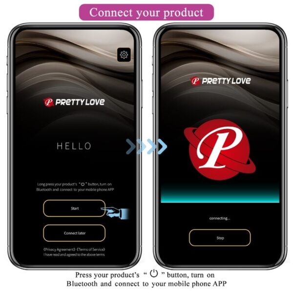Pretty Love Nymph — Vibrating Egg, App-Controlled, Lilac — App-Controlled Sex Toys — view 11