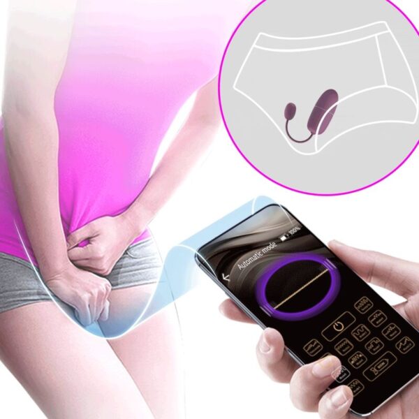 Pretty Love Nymph — Vibrating Egg, App-Controlled, Lilac — App-Controlled Sex Toys — view 7