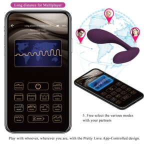 Pretty Love Baird — G-Spot Vibrator, App-Controlled, Lilac — App-Controlled Sex Toys — view 3