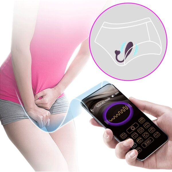 Pretty Love Fisherman — Vibrating Egg, App-Controlled, Lilac — App-Controlled Sex Toys — view 8