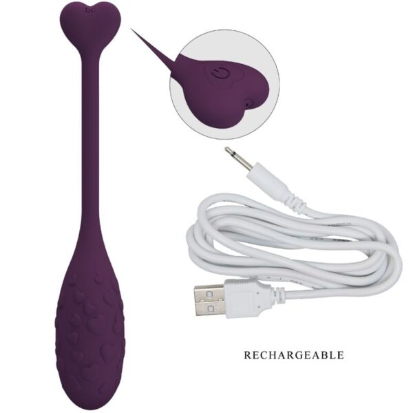 Pretty Love Fisherman — Vibrating Egg, App-Controlled, Lilac — App-Controlled Sex Toys — view 7