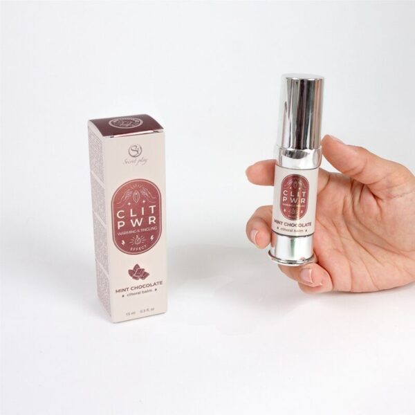 Secretplay Clit Pwr Mint Chocolate — Female Arousal Gel, 15 ml — Arousal Gels for Women — view 3