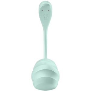 Satisfyer Smooth Petal — Wearable Vibrator, App-Controlled, Green — App-Controlled Sex Toys — view 2