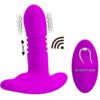 Pretty Love Heather — Vibrating Butt Plug, Remote Control — Anal
