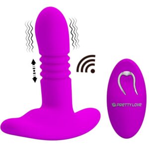 Pretty Love Heather — Vibrating Butt Plug, Remote Control — Anal