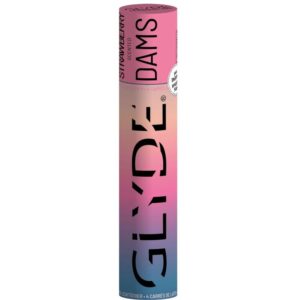 Sheer Glyde — Flavoured Dental Dam, 4 Pack, Strawberry — Condoms