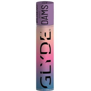 Sheer Glyde — Flavoured Dental Dam, 4 Pack, Blackberry — Condoms