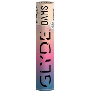 Sheer Glyde — Flavoured Dental Dam, 4 Pack, Vanilla — Condoms