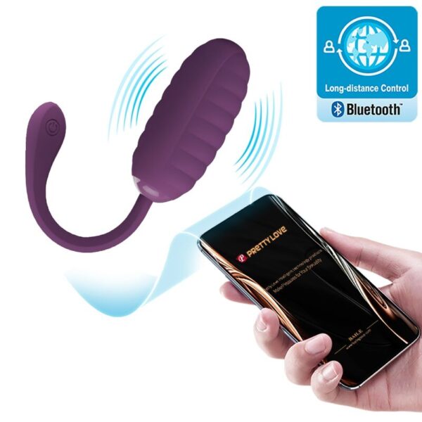 Pretty Love Casper — Vibrating Egg, App-Controlled, Purple — App-Controlled Sex Toys