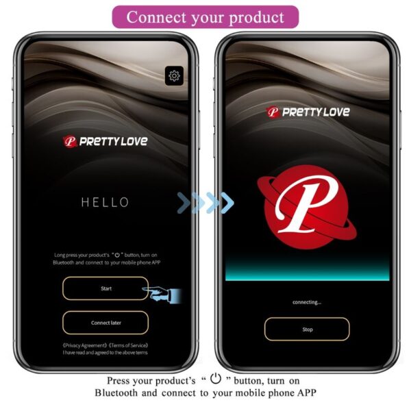 Pretty Love Casper — Vibrating Egg, App-Controlled, Purple — App-Controlled Sex Toys — view 8
