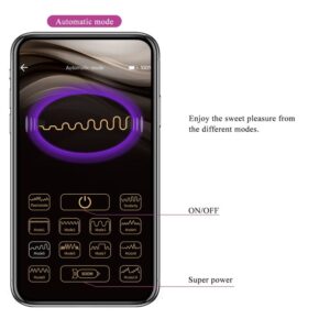 Pretty Love Casper — Vibrating Egg, App-Controlled, Purple — App-Controlled Sex Toys — view 3