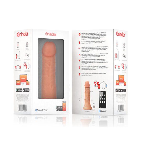 Oninder Bogotá Medium — Realistic Vibrator, App-Controlled — App-Controlled Sex Toys — view 3
