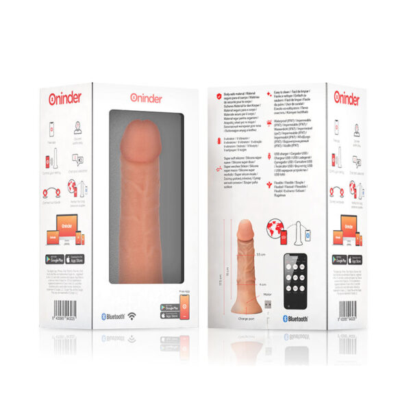 Oninder Bogotá Small — Realistic Vibrator, App-Controlled — App-Controlled Sex Toys — view 5