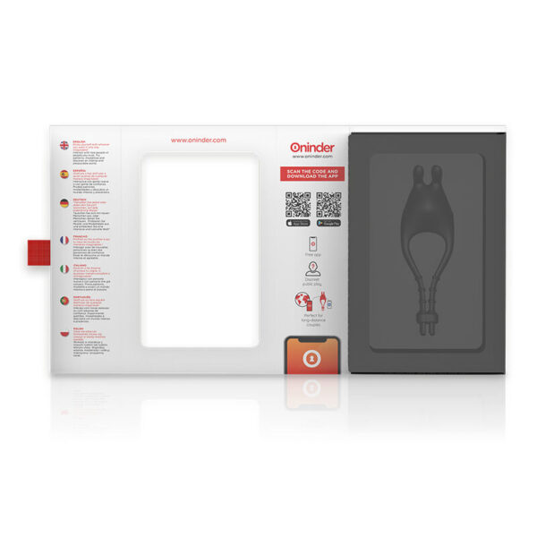 Oninder Pampa — Vibrating Cock Ring, App-Controlled — App-Controlled Sex Toys — view 7