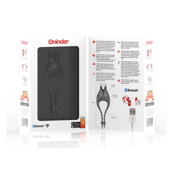 Oninder Pampa — Vibrating Cock Ring, App-Controlled — App-Controlled Sex Toys — view 6