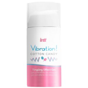 INTT Vibration — Tingling Gel, 15 ml, Cotton Candy — Arousal Gels for Women
